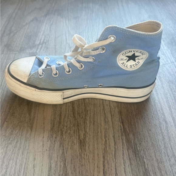 Converse Classic High-Top Canvas Sneakers - Light Blue - Picture 5 of 7